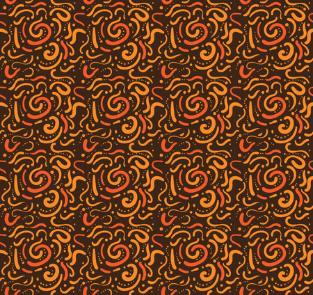 Hand drawn seamless pattern. abstract fabric pattern. seamless background. vector illustration.のイラスト素材