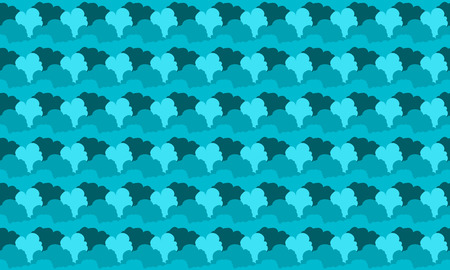 Cloud seamless pattern background. cloud pattern design. vector stock.のイラスト素材