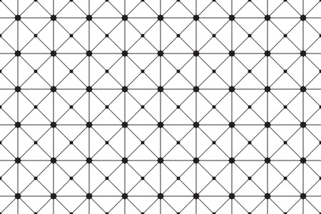 Black dot seamless pattern design. seamless pattern design. vector stock.のイラスト素材