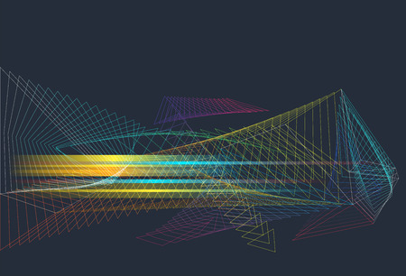 Motion shape background. vector illustration.のイラスト素材