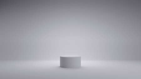 Product presentation. Abstract minimal scene with podium. Mock up, show product display. 3d illustrationの写真素材