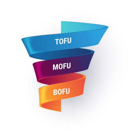 Infographic template. Colorful ribbons. Vector design elements.のイラスト素材