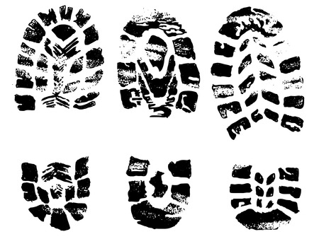 set of black crosses stamps - vector illustrationのイラスト素材