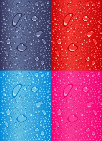 Tasty Berry Water Dropsのイラスト素材