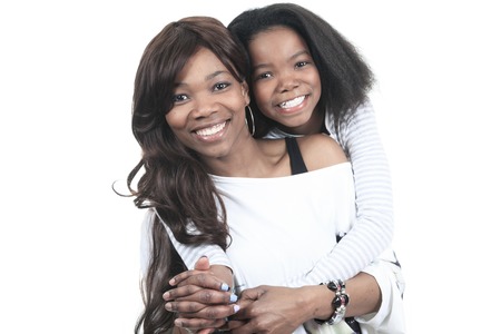 A portrait of a fashion adult columbian womanの写真素材