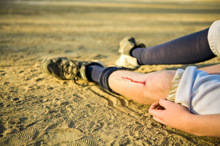 The pre-teen child was injured in baseball sport