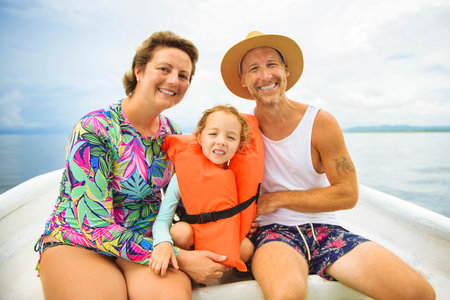 couple standing on boat when having a great tour