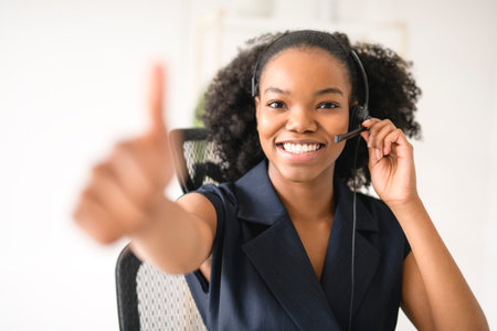 analyst woman using laptop computer in office.の写真素材