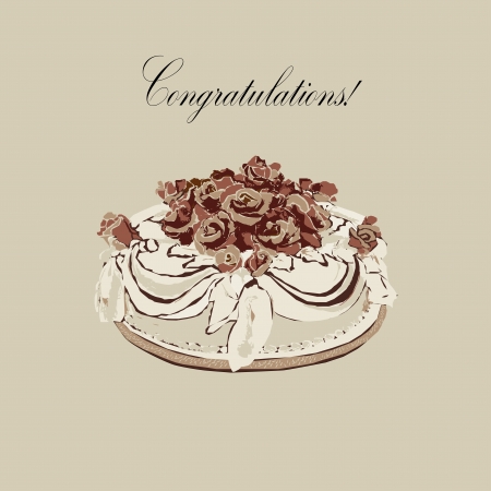 Wedding Cakeのイラスト素材