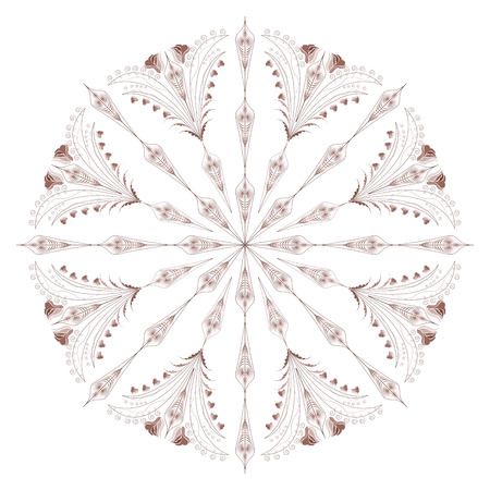 Beautiful ornamentのイラスト素材