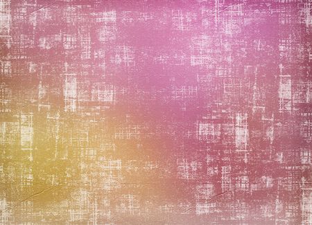 Multicolored grunge background with abstract ancient ornament