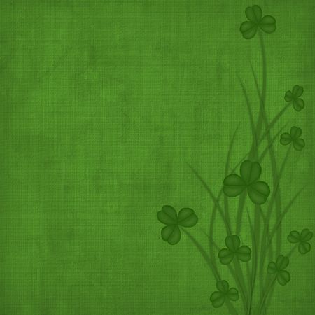 Design for St. Patrick's Day. Flower ornament.の写真素材