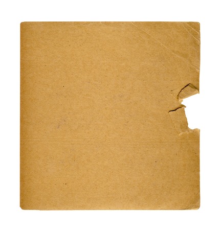 Open photoalbum for photos on the isolated white backgroundの写真素材