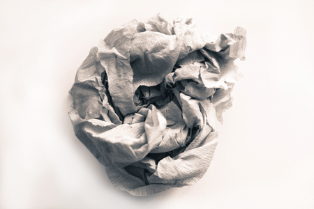 Abstract crumpled paperの写真素材