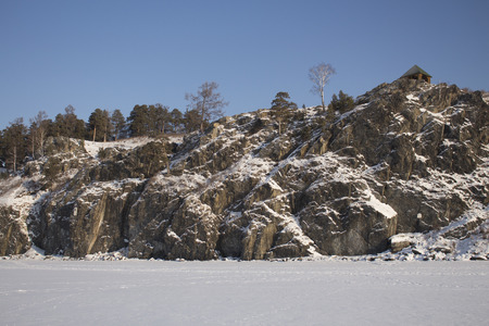 winter landscapeの写真素材