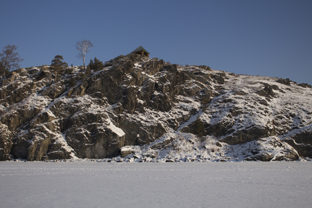 winter landscapeの写真素材