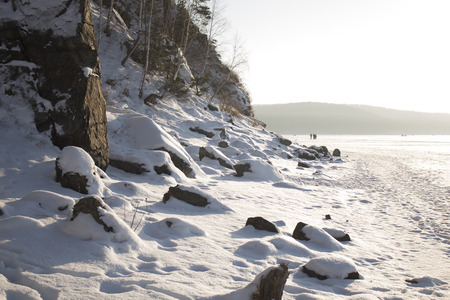 winter landscapeの写真素材
