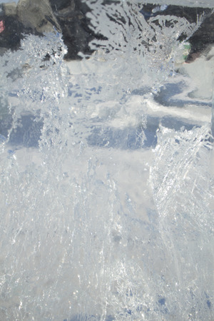 ice textureの写真素材