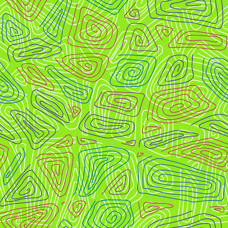 Abstract Hand-drawn Ornamental Pattern. のイラスト素材