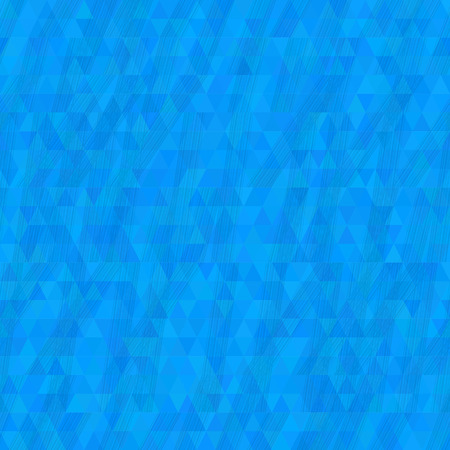 Seamless pattern for wallpaper, web page background, surface textures. Pixel. Triangle. Brush strokes. Pattern fills. Abstract backdrop. Endless mosaic. Bright blue colors. Winter template.のイラスト素材