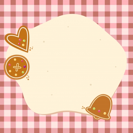 Retro christmas blank banner.  Illustration
のイラスト素材