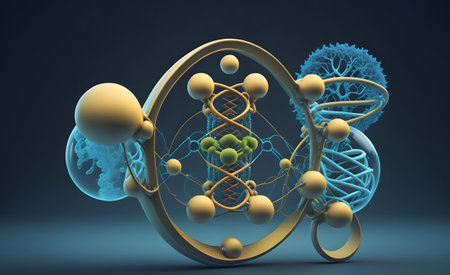 The DNA of Technology. Evolution and Innovation in a GMO World Background.  Generative aiの素材