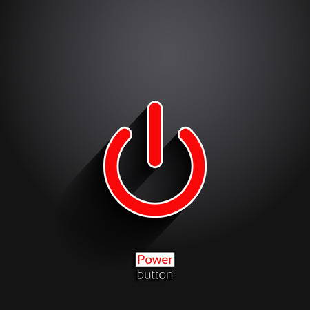 Power buttonのイラスト素材