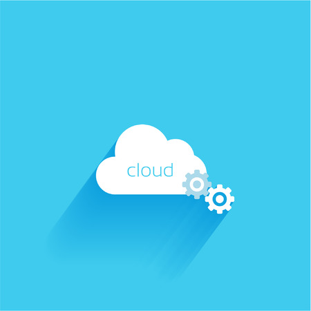 cloud vector iconのイラスト素材