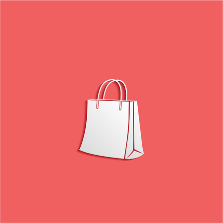 Shopping bag Vector Iconのイラスト素材