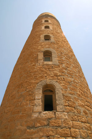 Lighthouse on the big brother island,red sea,Egipt