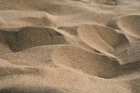 Sand Texture closeup, summer micro dunes background