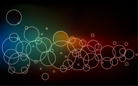 Circle abstract wallpaperのイラスト素材
