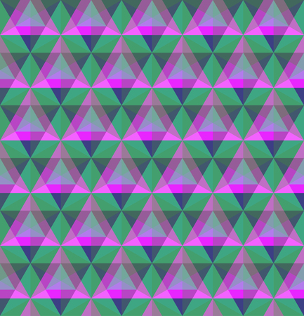 Triangular geometric seamless pattern