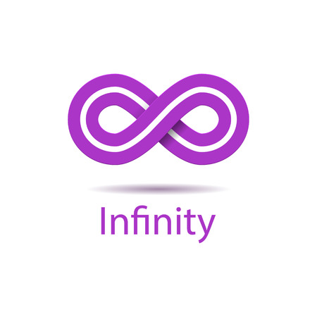 Infinity Symbol Logo. Vector Illustrationのイラスト素材