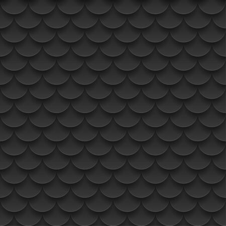 Tile, fish scales seamless pattern. Abstract background. Vector Illustrationのイラスト素材