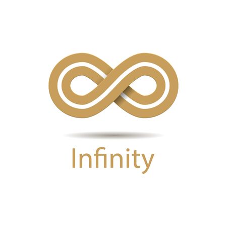 Infinity Symbol. Vector Illustrationのイラスト素材