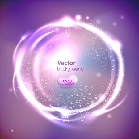 Vector Glossy Sphere  Abstract Backgroundのイラスト素材