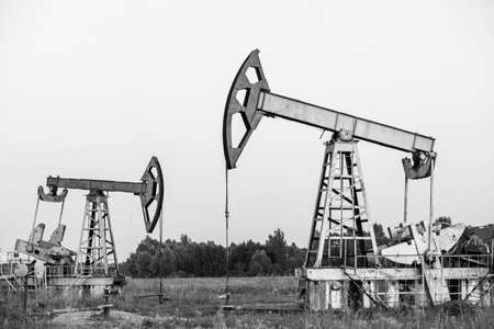 The equipment for oil productionの写真素材