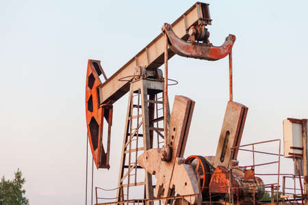 The equipment for oil productionの写真素材