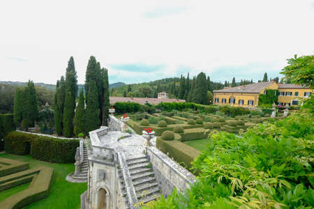 Villa La Foce, Chianciano Terme, Tuscany Italyのeditorial素材
