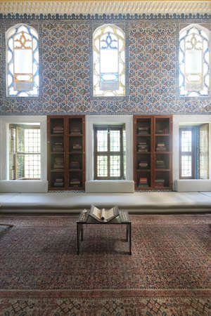 Library of Ahmed III, Topkapi Palace, Istanbul, Turkeyのeditorial素材