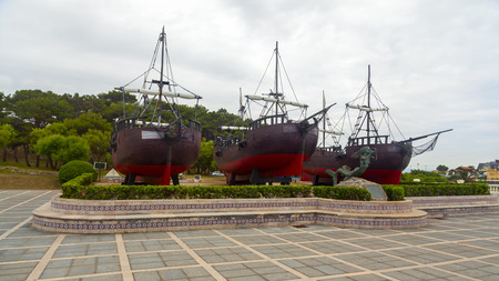 beautiful openair musuem of the man and sea in santander