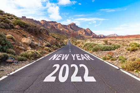 2022 new year is comingの写真素材