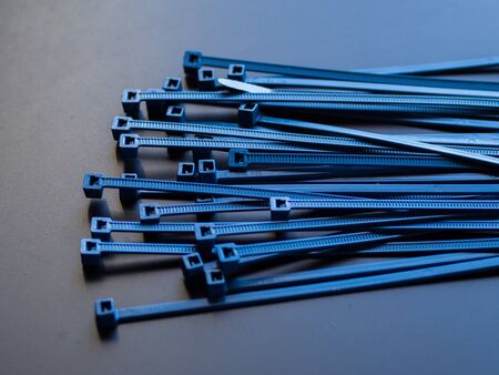 Group of plastic ties