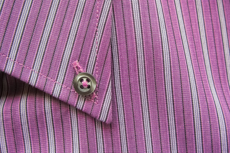 cotton pink and white shirtの写真素材