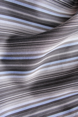cotton vertical stripes shirtの写真素材