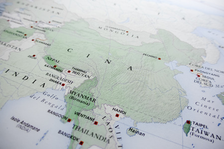 China mapの写真素材