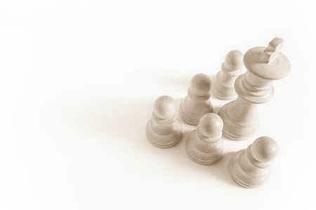 Chess strategy: points of viewの写真素材