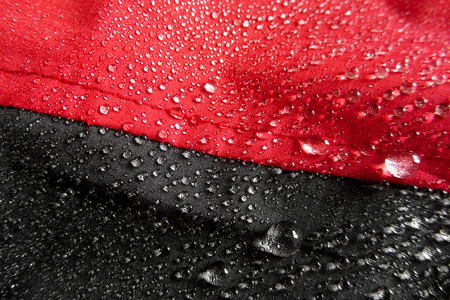 waterproof technology for mountain clothesの写真素材