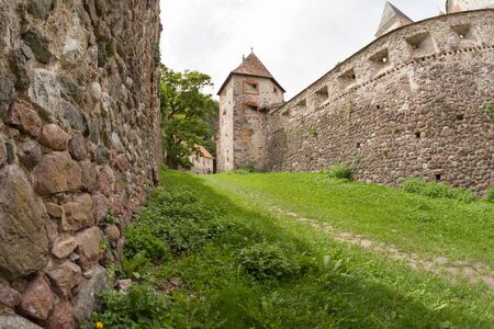 VAL ISARCO, ITALY - JULY 27, 2017: Castel Trostburg it is one of the largest fortified complexes in South Tyrol. The history of the fortress dates back to the XII centuryのeditorial素材